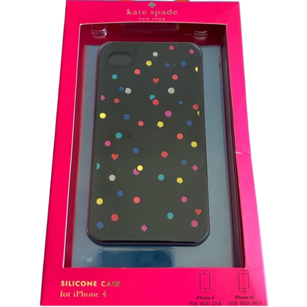 Kate Spade New York Confetti Colors Silicone Case iPhone 4 / 4s